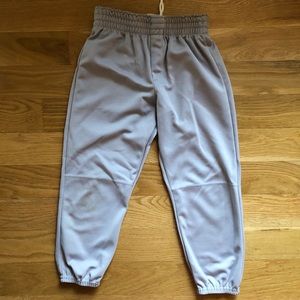 Big Boy Baseball Pants Light Grey Alleson Sz L